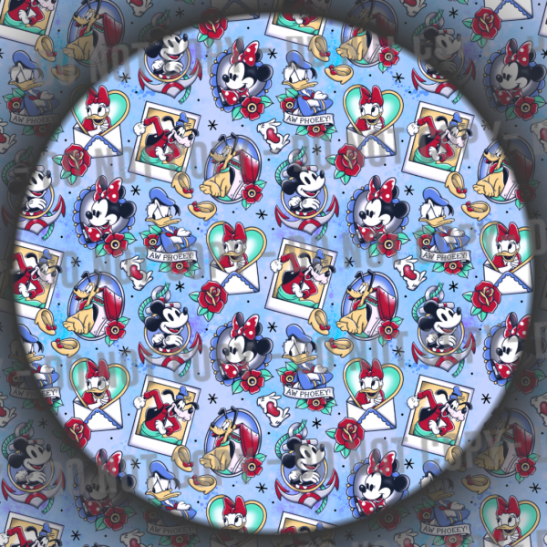 Mouse Tattoos - Blue