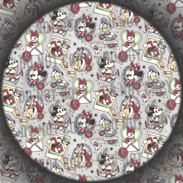 Mouse Tattoos - Grey - 2