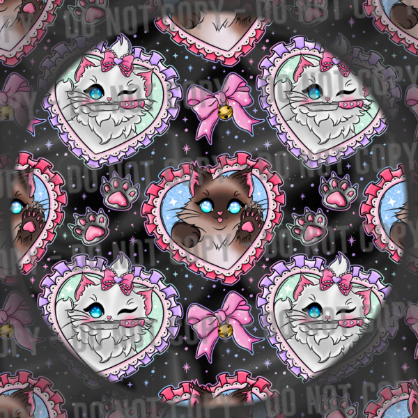 Murder Mittens - Black & Pink