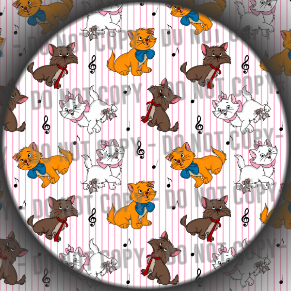 Musical Cats - Stripes