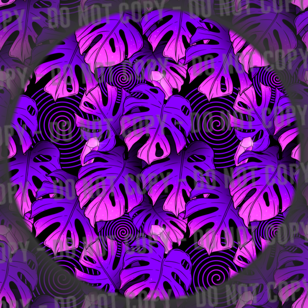 Night Garden - Pink Purple