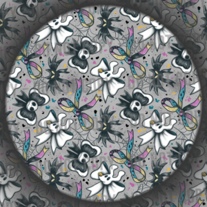 Nightmare Bows - Grey