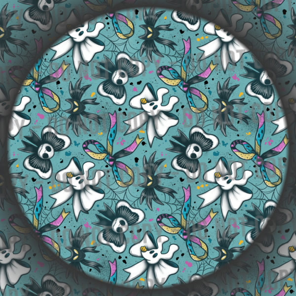 Nightmare Bows - Teal