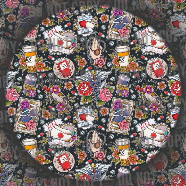 Nurse Tattoos - Dark