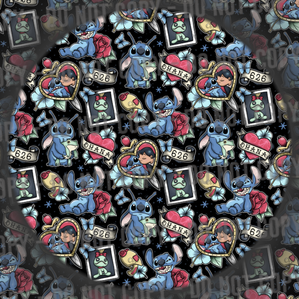 Ohana Tattoo - Black