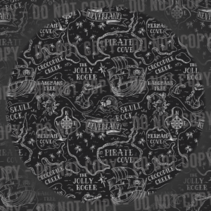 Pan Map - Black