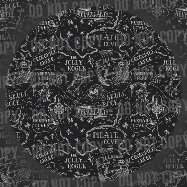 Pan Map - Black