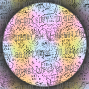 Pan Map - Pink Ombre