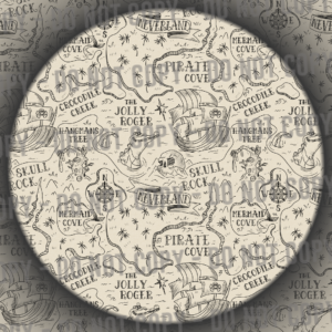 Pan Map - Tan