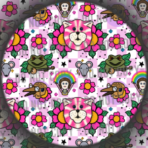 Pink Cat - 1