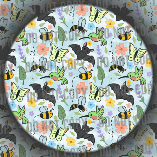 Pollinators - Blue