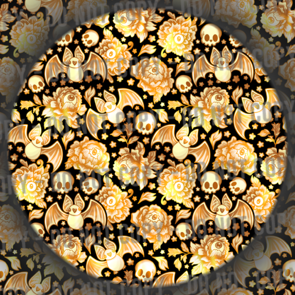 Porcelain Bats - Orange