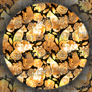 Porcelain Cats - Orange