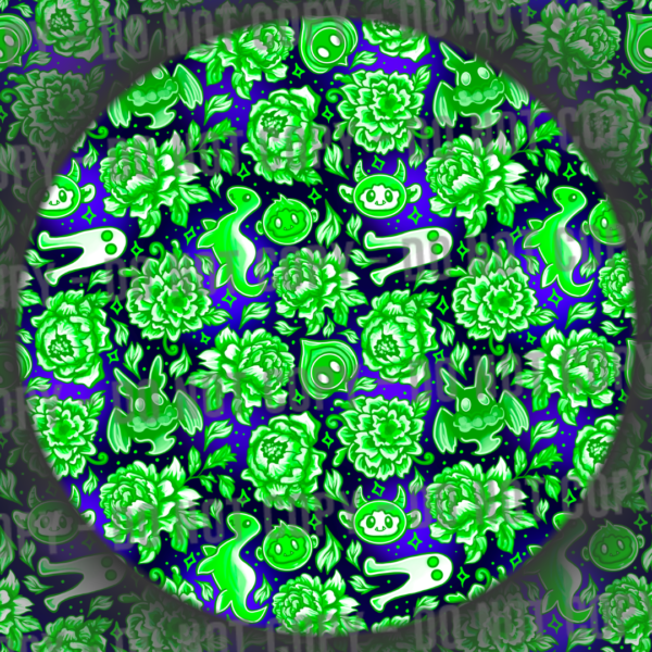 Porcelain Cryptids - Green Glow