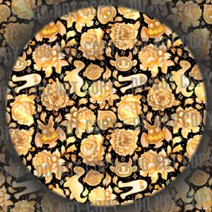 Porcelain Cryptids - Orange
