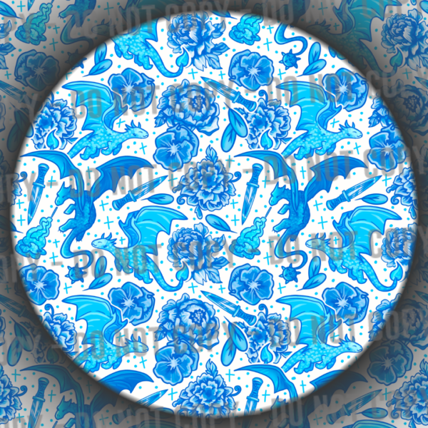 Porcelain Dragons - Blue & White