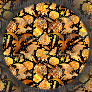 Porcelain Dragons - Orange