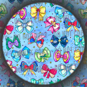 Princess Bows - Blue