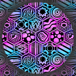 Psychedelic Beehive - Candy