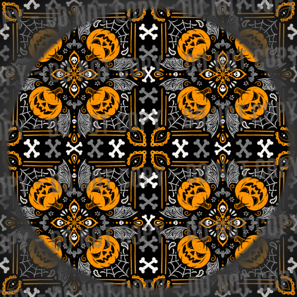 Pumpkin Bandana - Orange