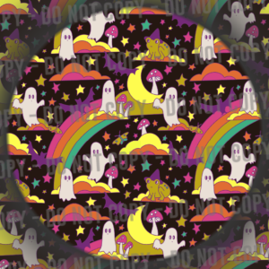 Rainbow Halloween - Black