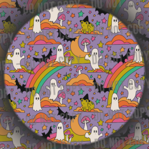 Rainbow Halloween - Purple