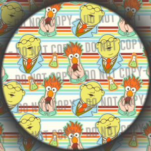 Retro Stripe Puppets