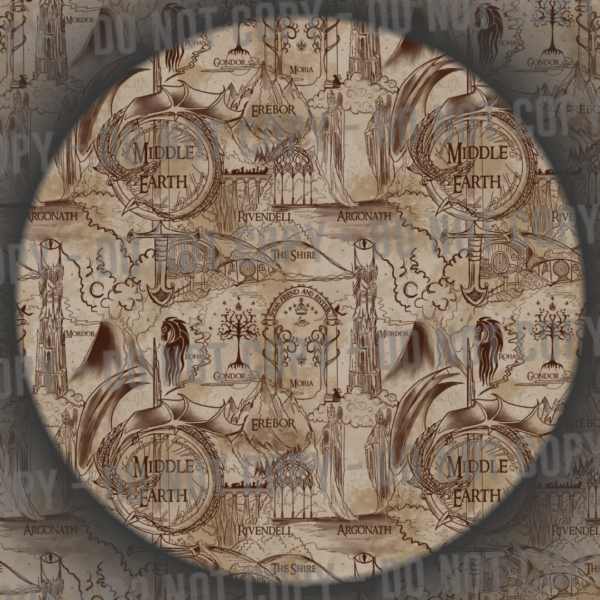 Ring Map - Parchment