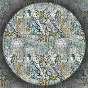 Rivendell Map - Blue Green