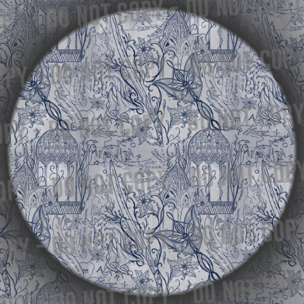 Rivendell Map - Sketch