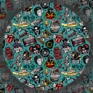 Rock & Roll Tattoos - Teal