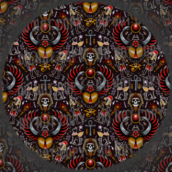 Sacred Scarab - Red Gold