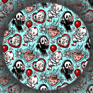 Scary Cute Tattoos - Blue