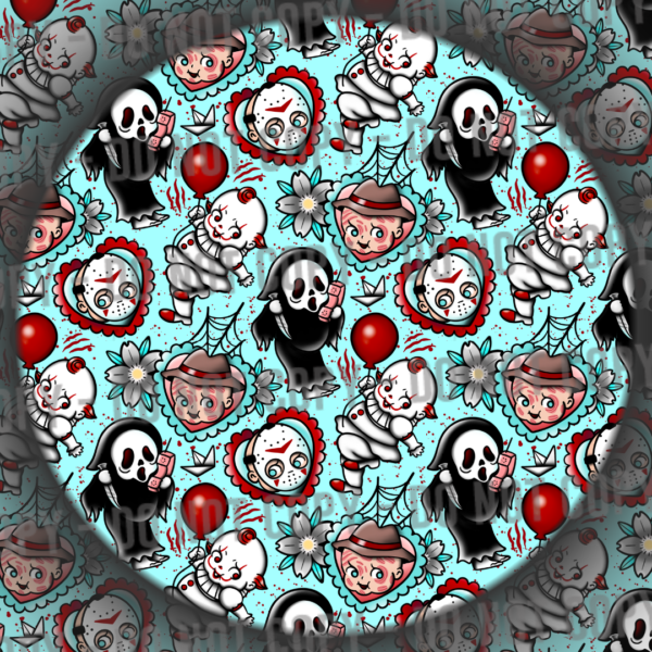 Scary Cute Tattoos - Blue