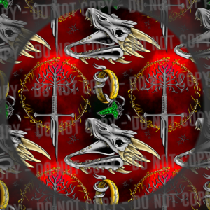 Smaug - Black & Red