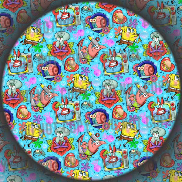 Sponge Tattoo - 2