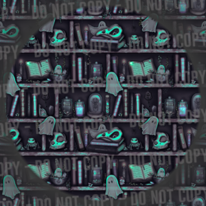 Spooky Bookshelf
