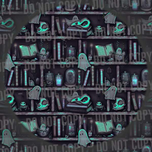 Spooky Bookshelf