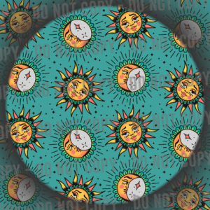 Sun & Moon - Teal