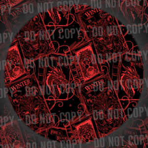 Throne Books - Black & Red