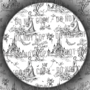 Toile Characters - Black