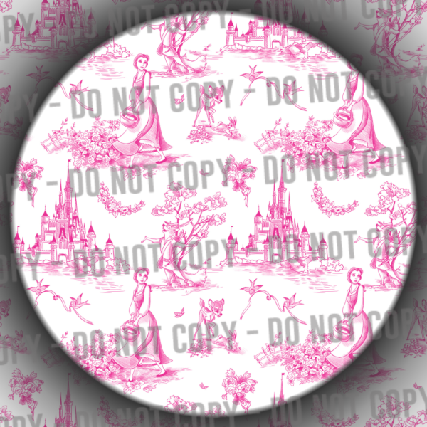 Toile Characters - Pink