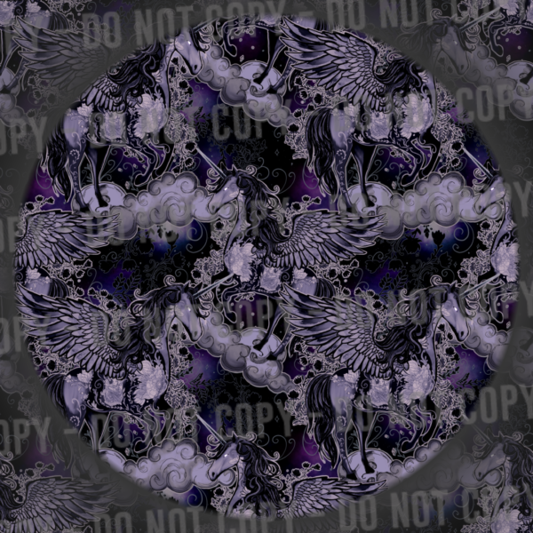Unicorn - Dark Purple