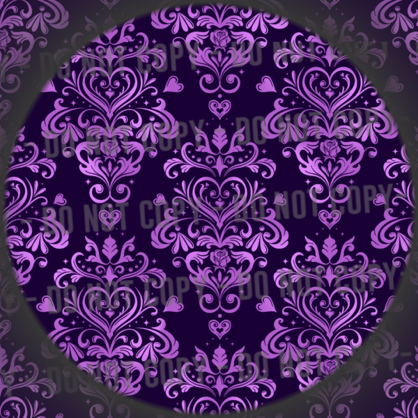 Valentines Damask - 1