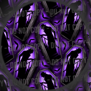 Vampire Coffin - Purple