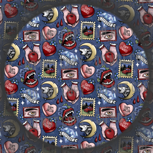 Vampire Tattoos - Dark Blue