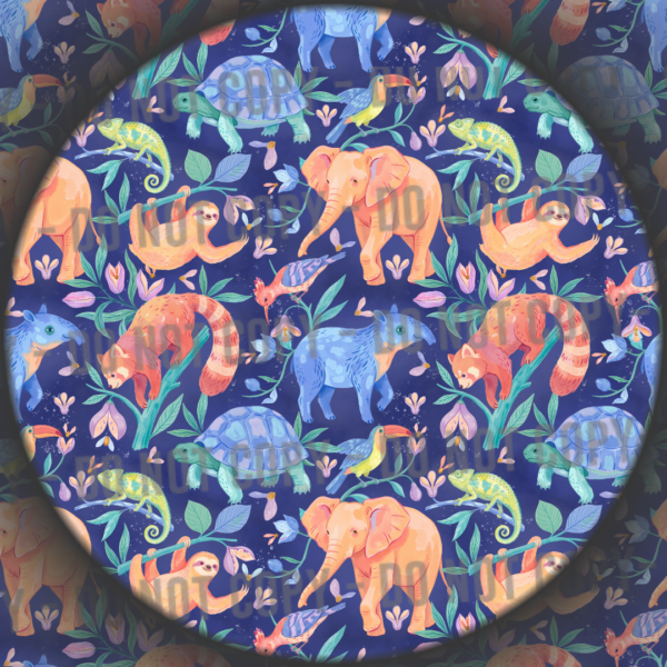 Watercolour Jungle - 1