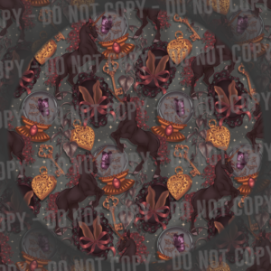 Whimsy Unicorn - Dark Grey