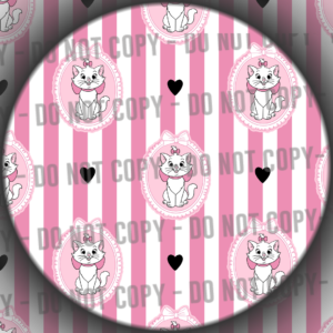 White Cat Stripes - 3