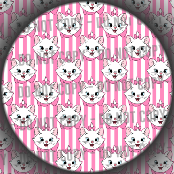 White Cat Stripes - 4